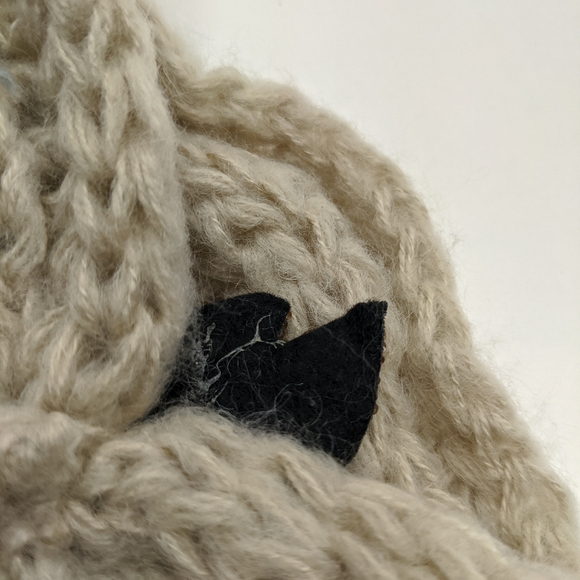 Tan Soft Knitted Wrap Headband Hair Accessory S - Picture 6 of 7